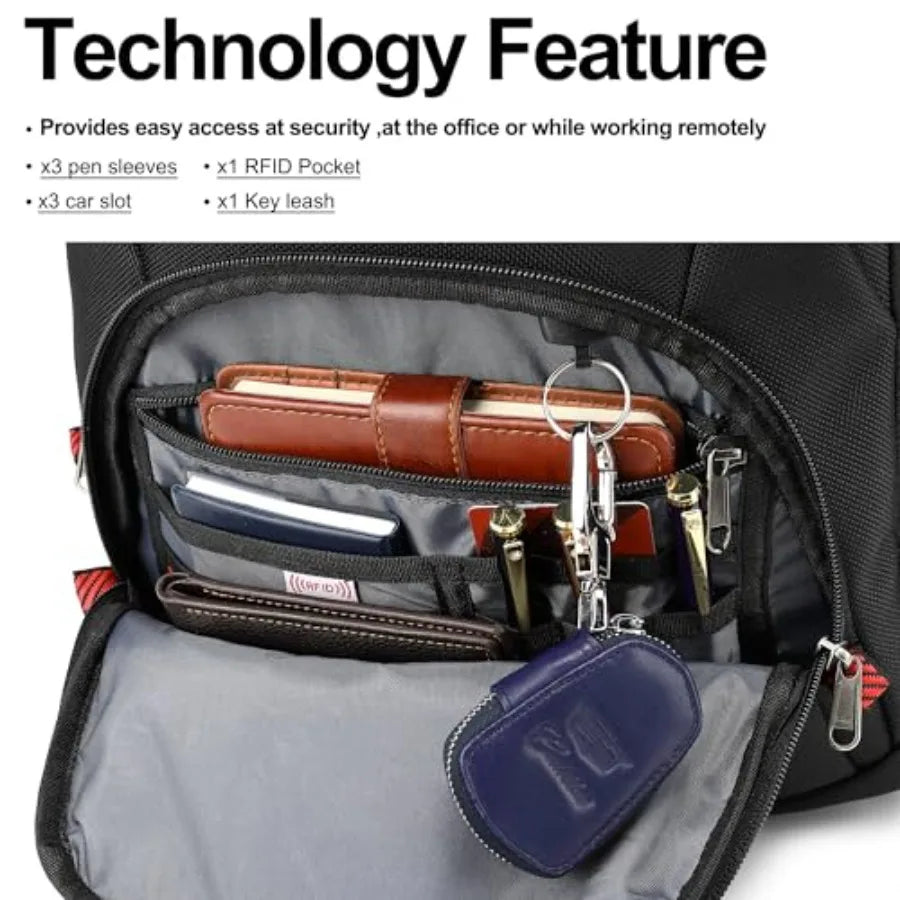 Waterproof Laptop Backpack with USB