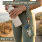 RFID Wristlet Keychain Wallet