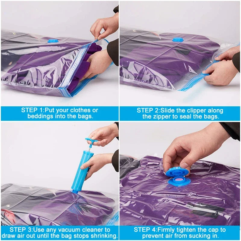 Vacuum Storage Compression Bags