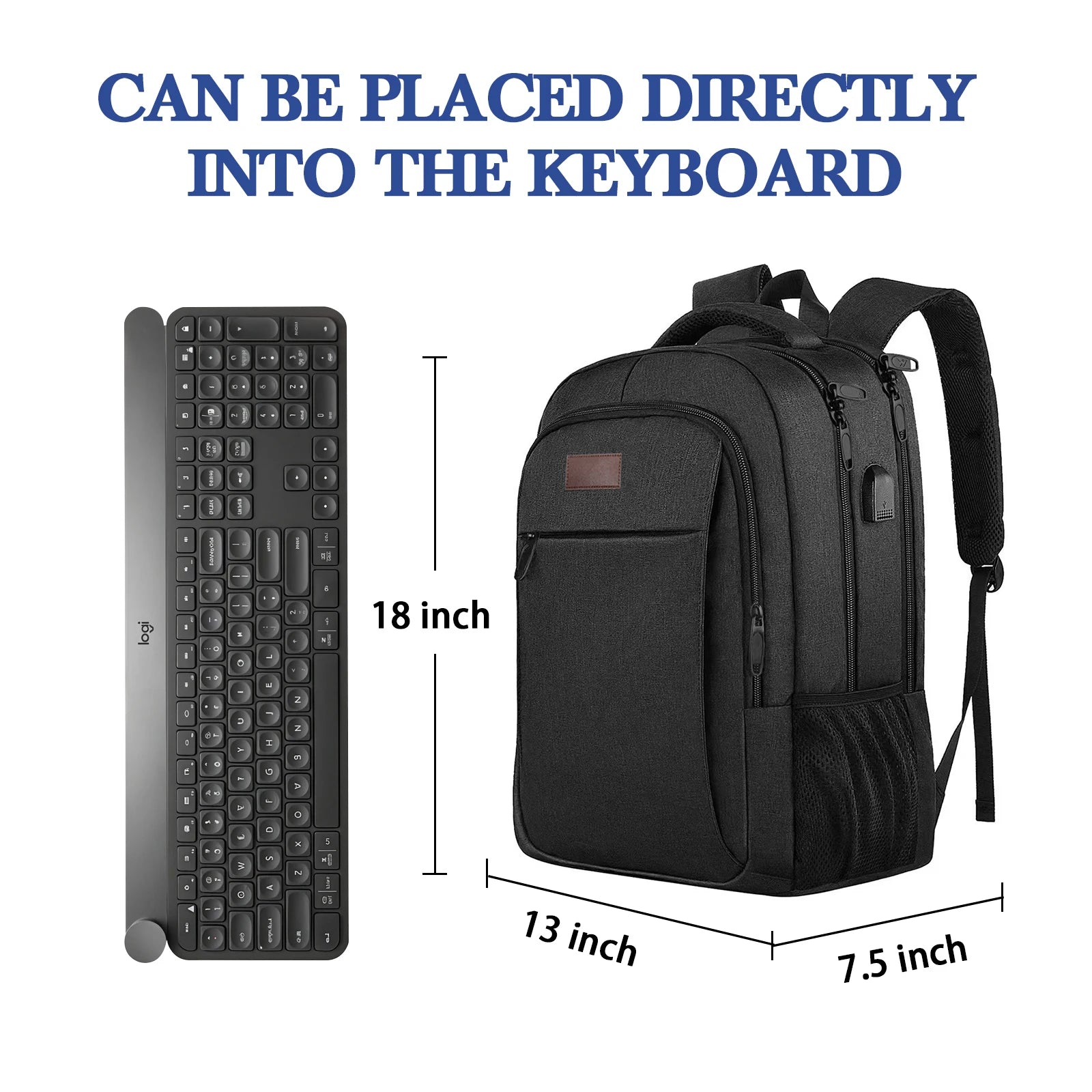 18" Slim Laptop Backpack
