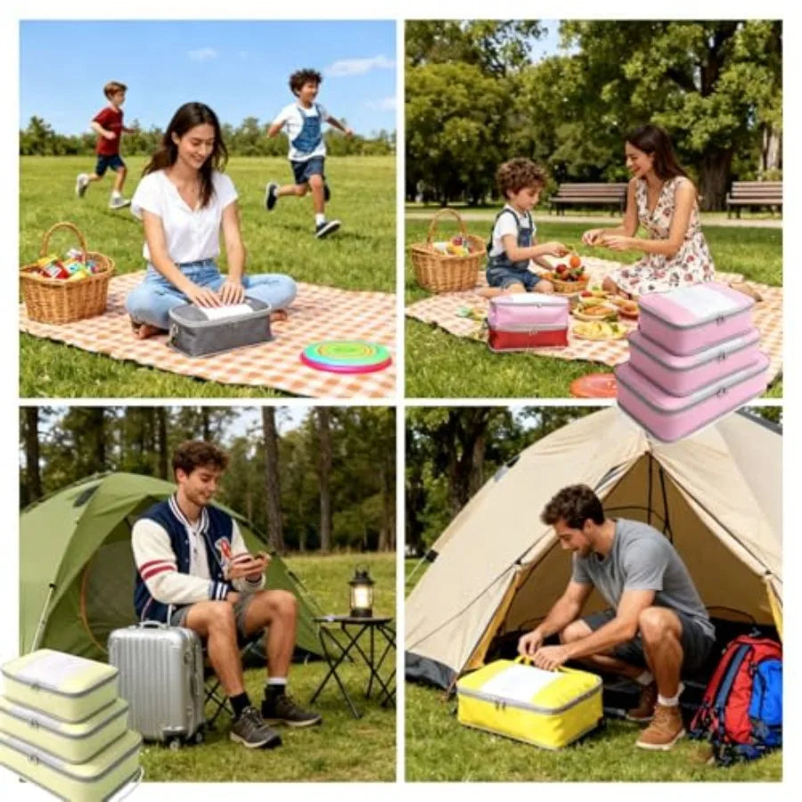 Travel Packing Cubes Set