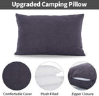 2 Pack Compressible Camp Pillows