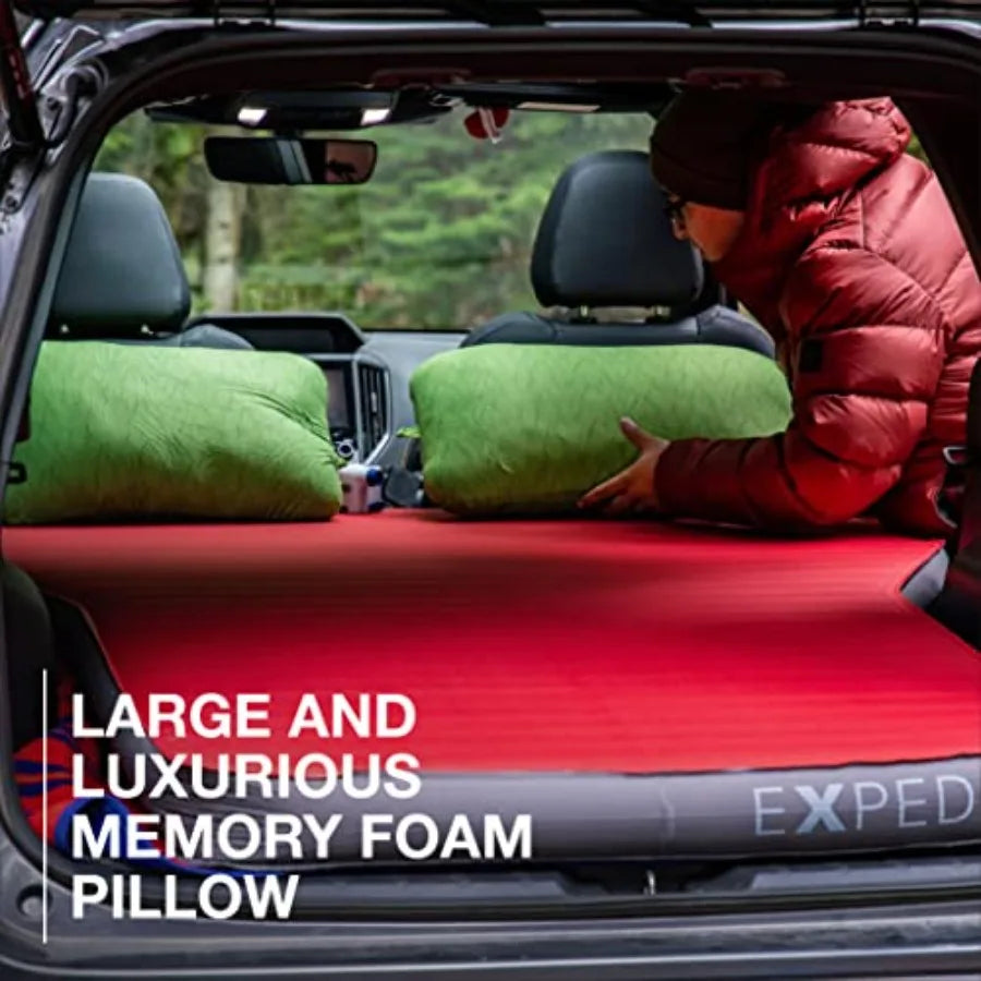Plush Memory Foam Camping Pillow