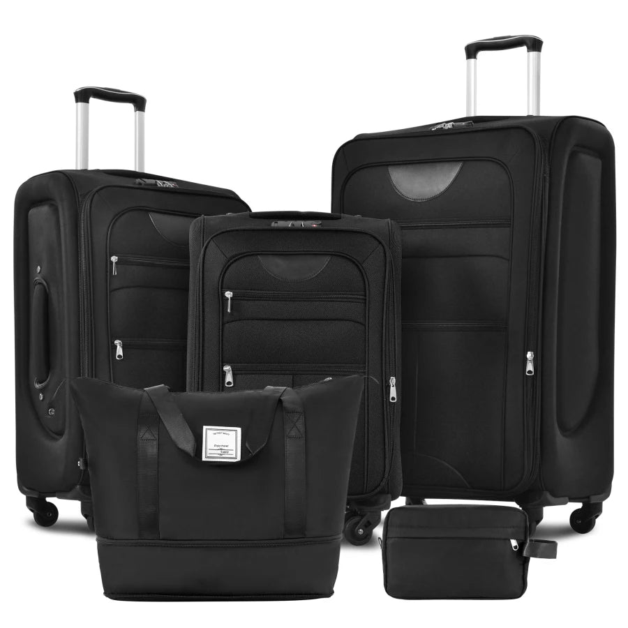 3PC Softside Luggage Set + Duffel