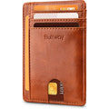 Slim RFID Leather Wallet