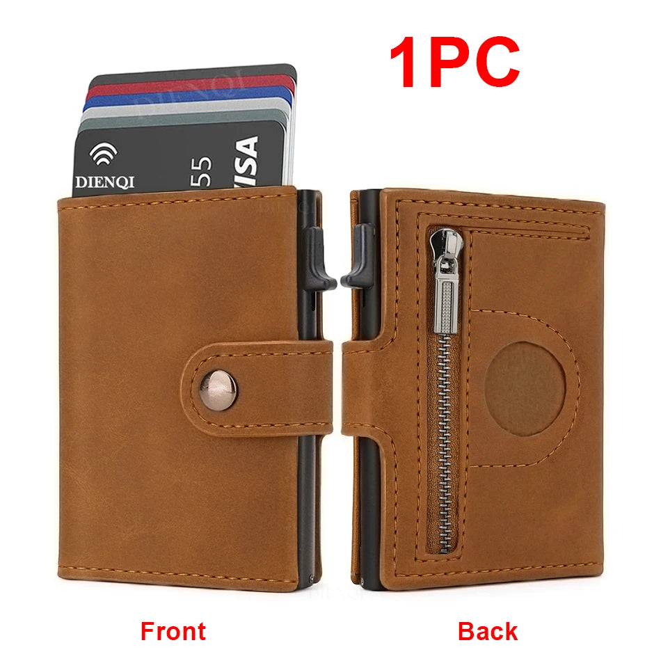 AirTag RFID Card Holder Wallet