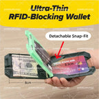 RFID Wallet with Money Clip