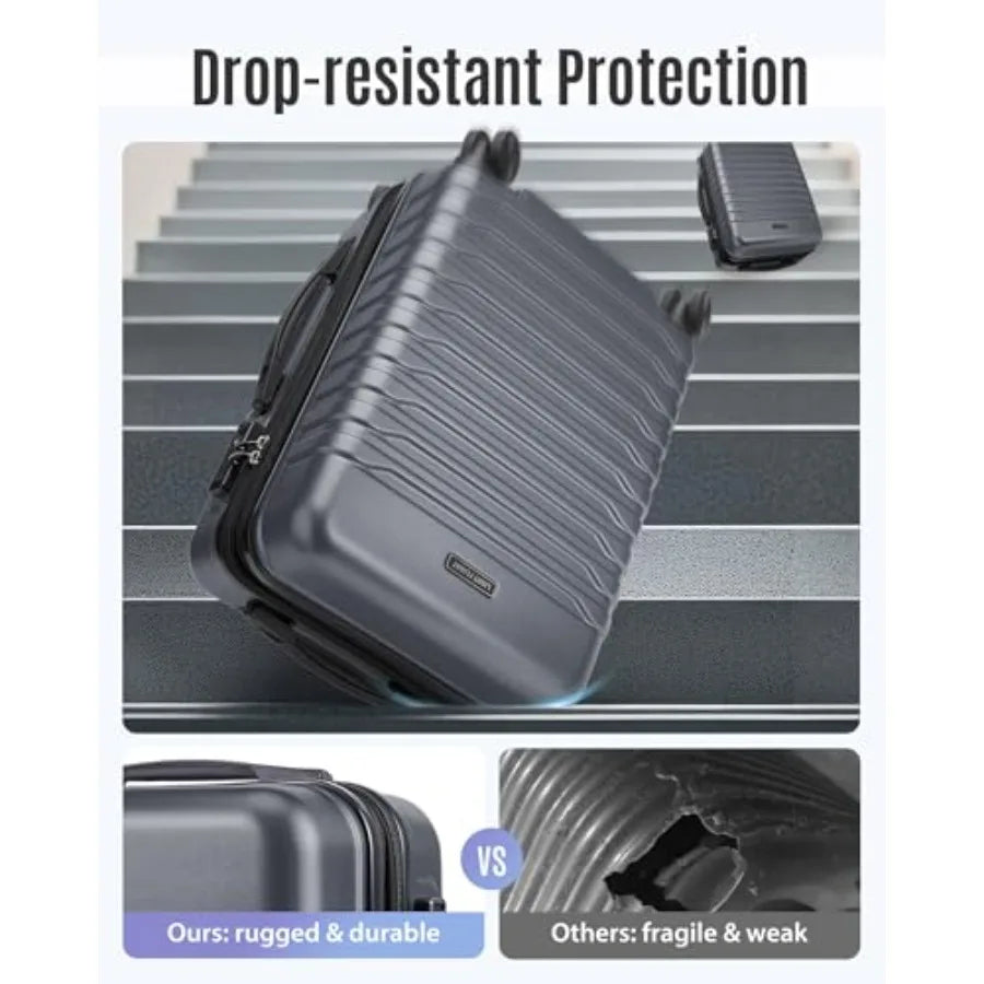 20" Expandable Carry-On Luggage