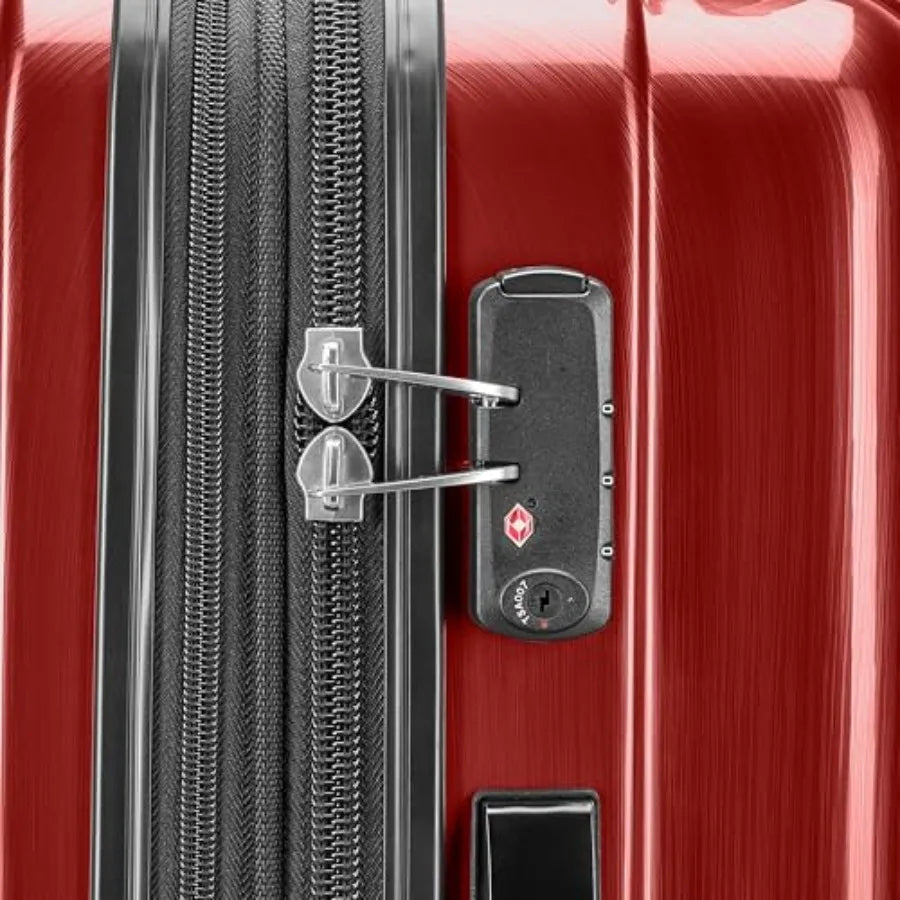 Winfield 2 Burgundy Spinner Luggage