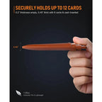 Slim RFID Leather Wallet