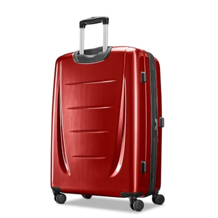 Winfield 2 Burgundy Spinner Luggage