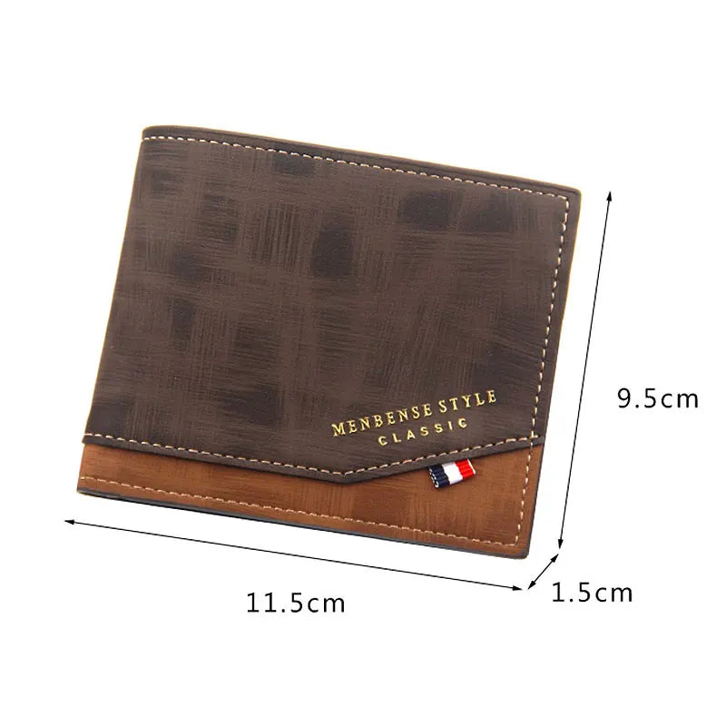 Slim Leather Coin Wallet