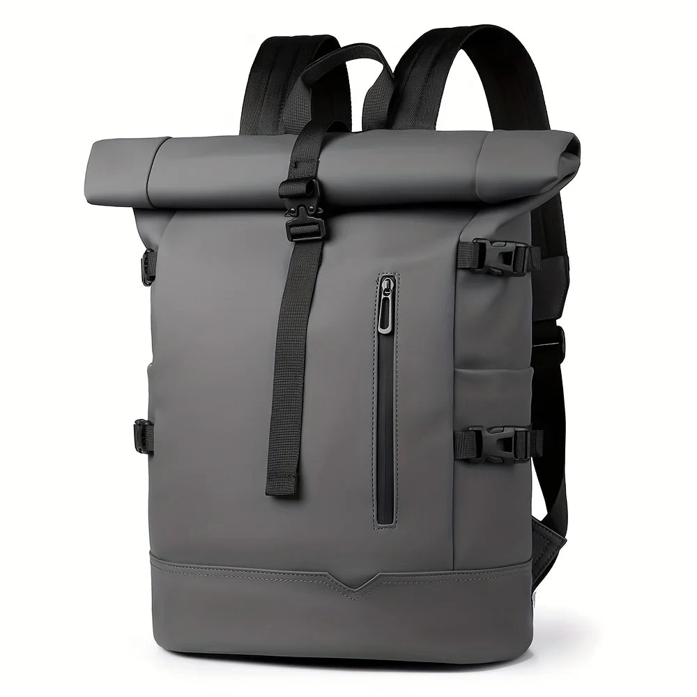 Roll Top Laptop Backpack