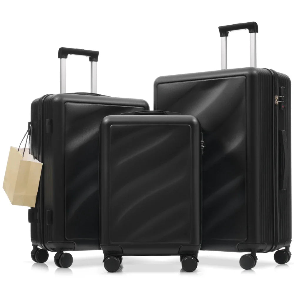 3PC ABS Spinner Luggage Set