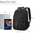 Waterproof Laptop Backpack with USB