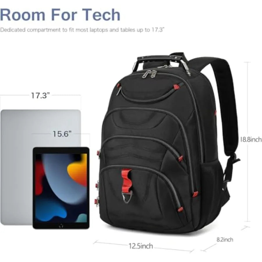 Waterproof Laptop Backpack with USB