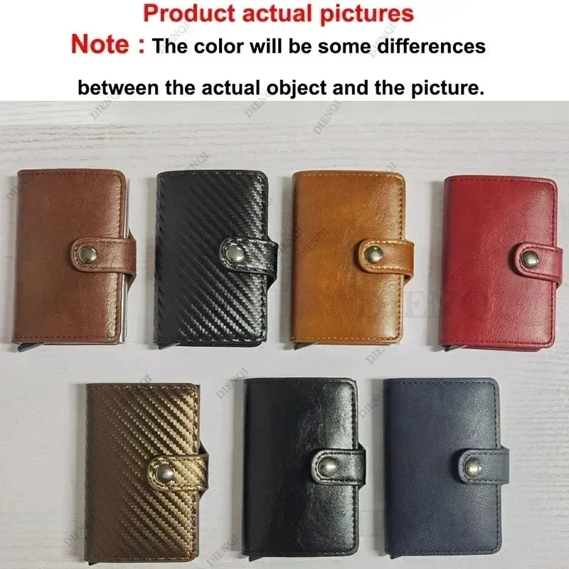 RFID Metal Card Holder Wallet