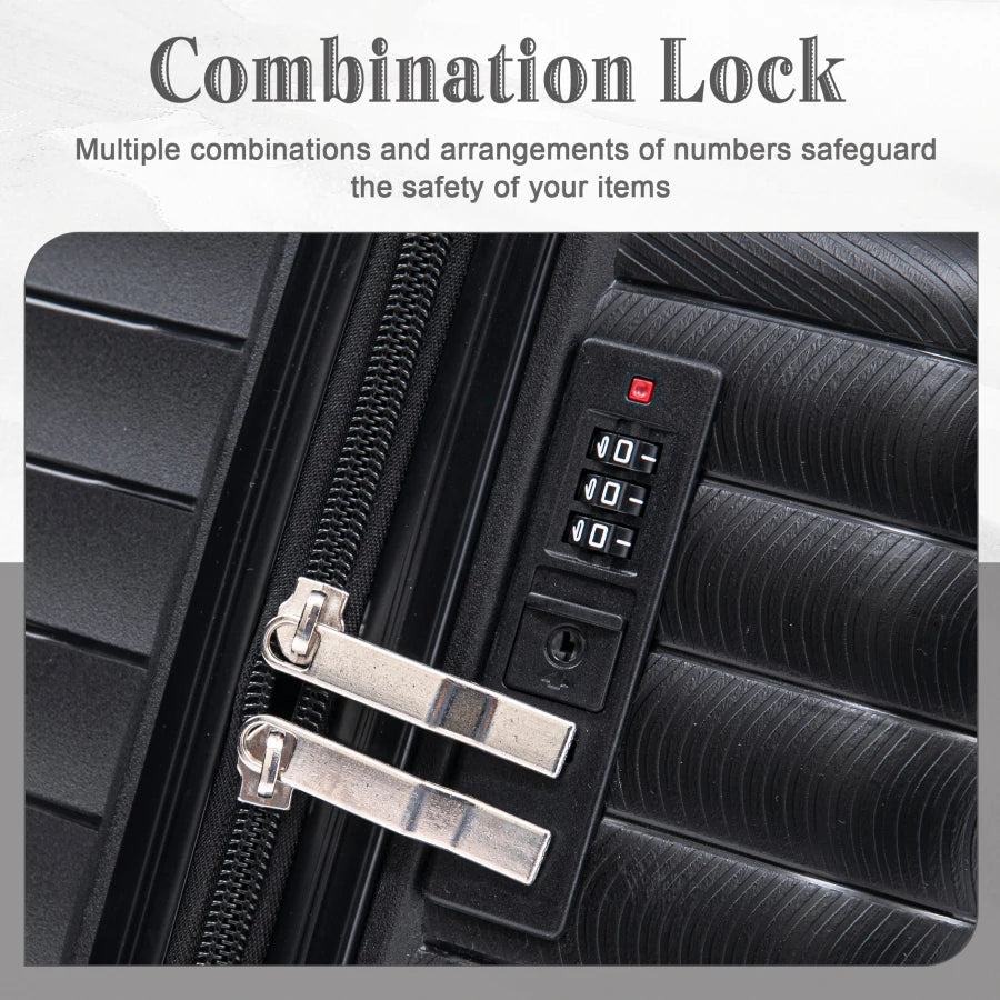 PP Spinner Carry-On Luggage Set