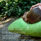 Plush Memory Foam Camping Pillow