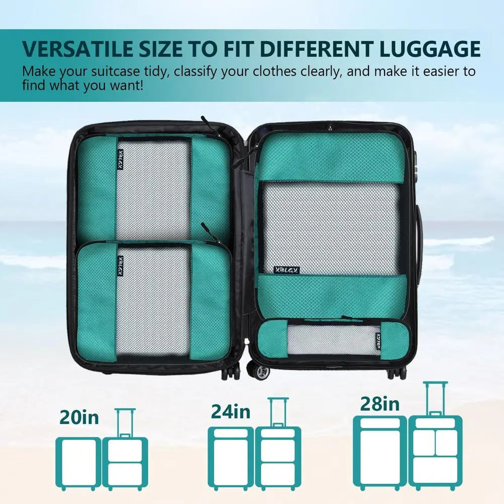 5-Piece Travel Packing Cubes