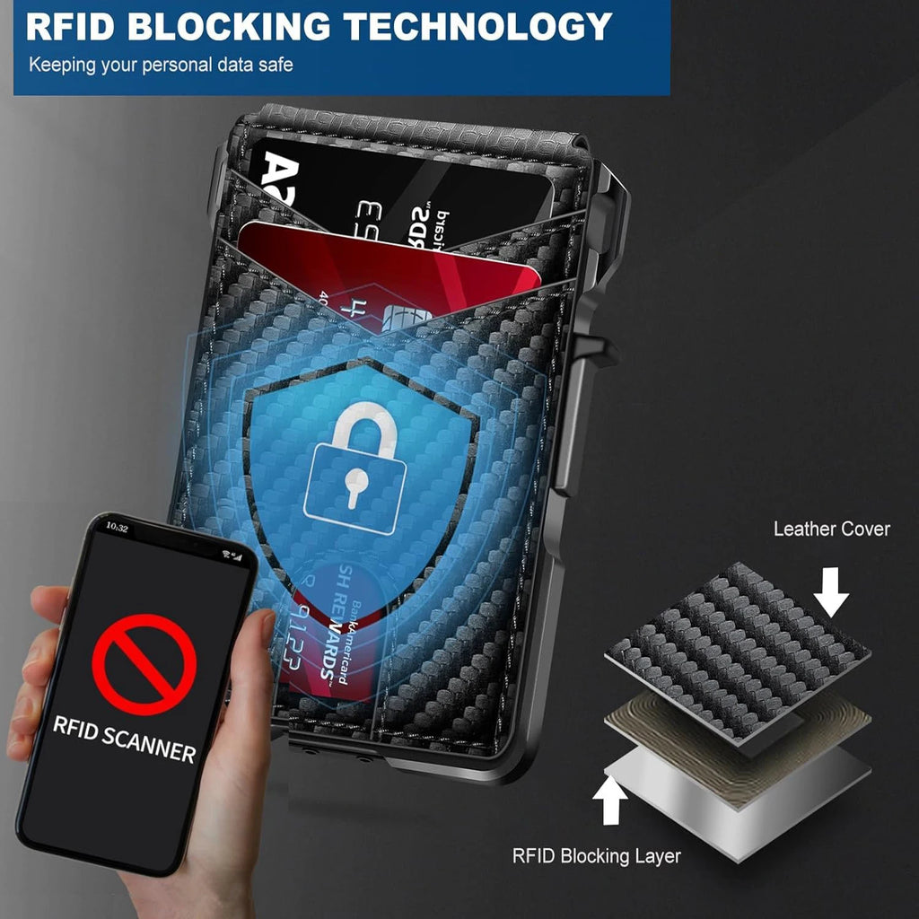RFID Pop-Up Card Wallet