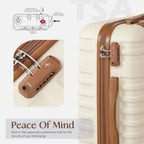 Apricot White Carry-On Set