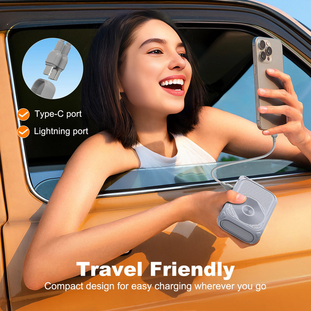 Magnetic Power Bank with Stand