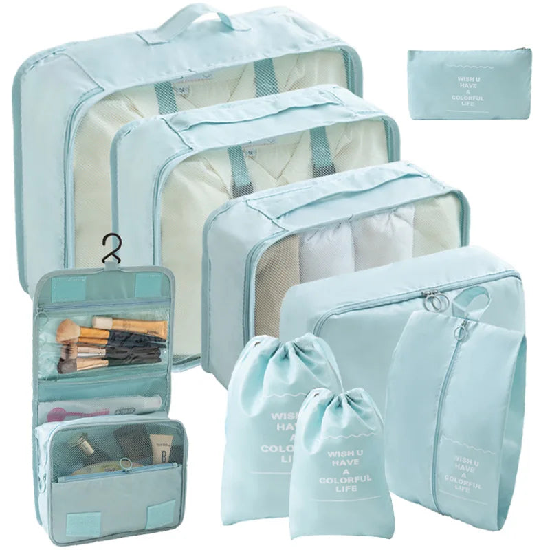 Foldable Packing Cubes Set