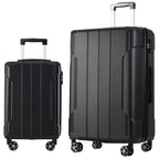 2PC ABS Expandable Luggage Set