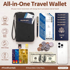 RFID Passport Holder Wallet