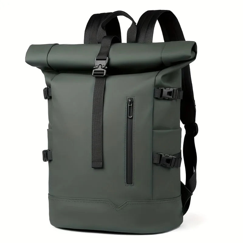 Roll Top Laptop Backpack