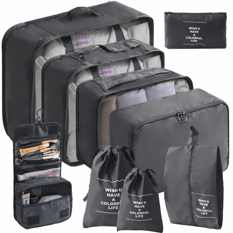 Foldable Packing Cubes Set