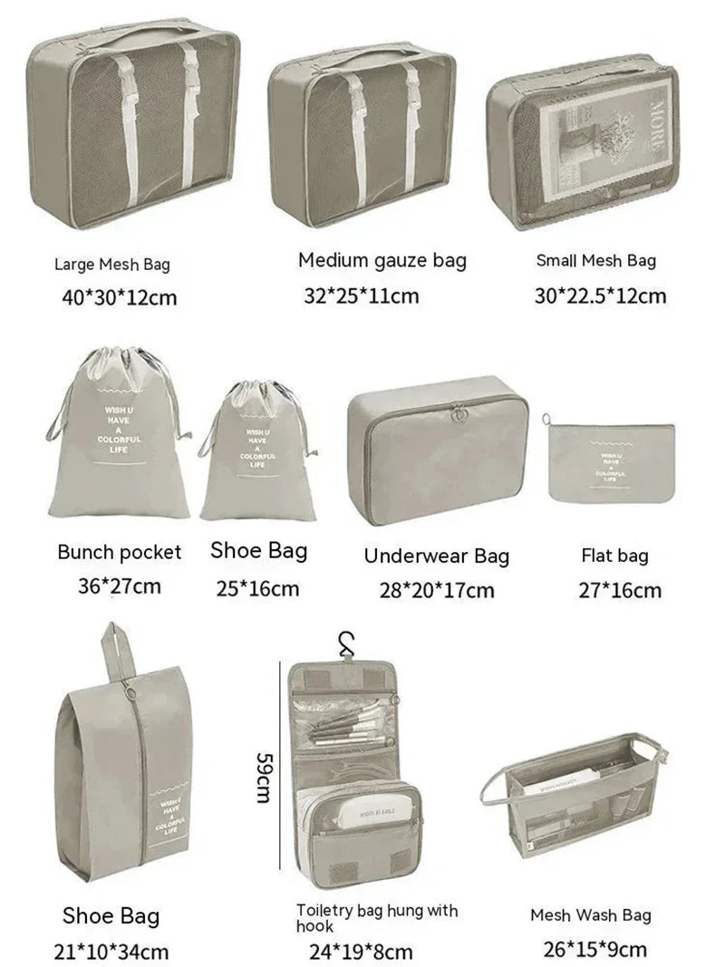 Travel Organizer Bags Set