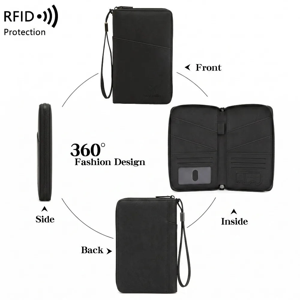 RFID Passport Holder Wallet
