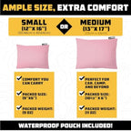 Memory Foam Camping Travel Pillow
