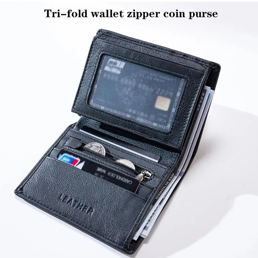 Men's RFID Leather Wallet