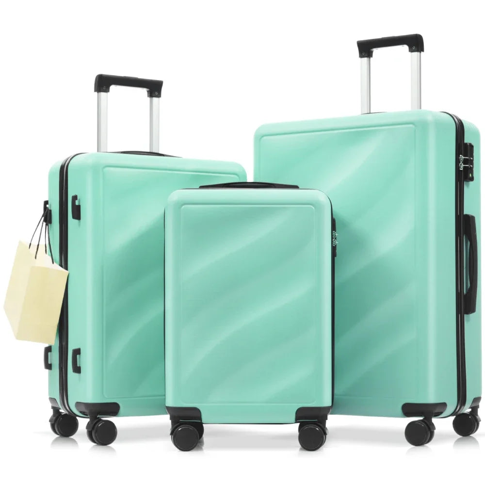 3PC ABS Spinner Luggage Set