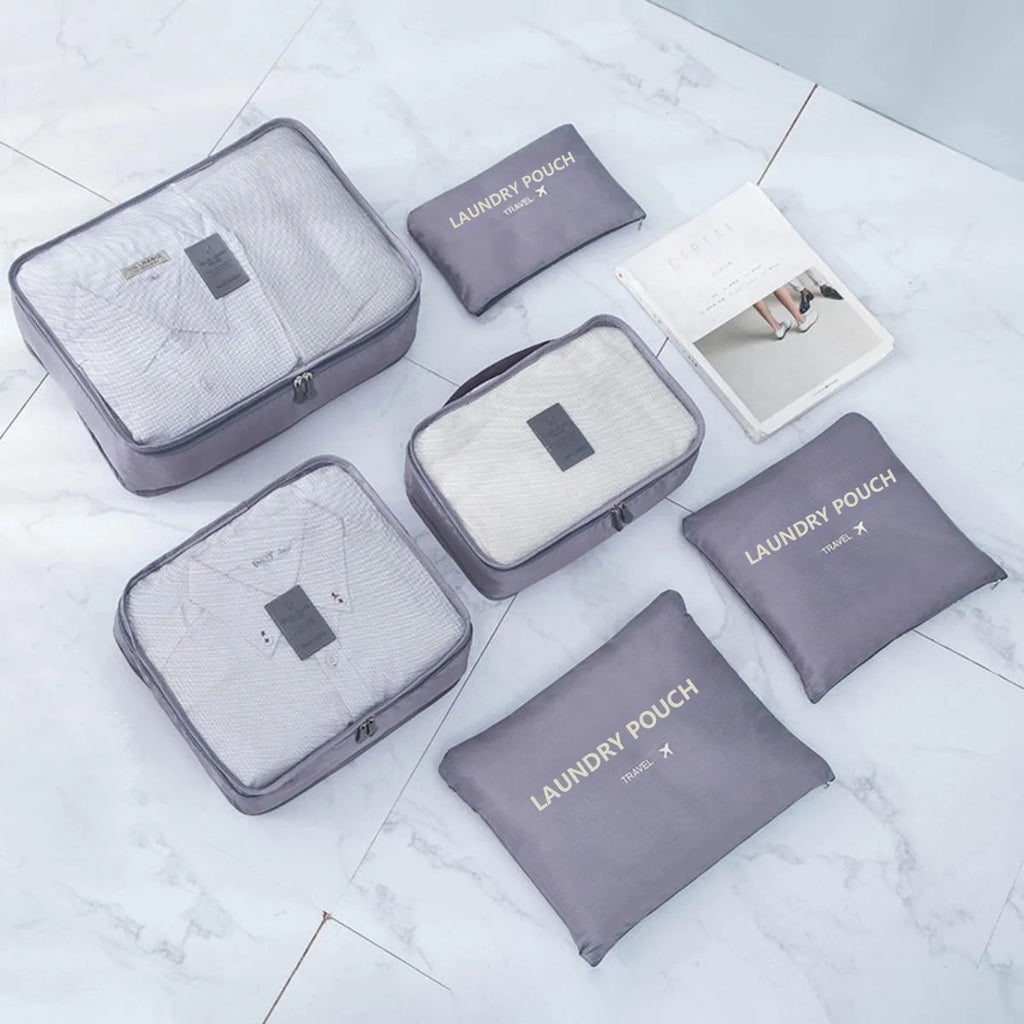 6-Piece Travel Organizer Set