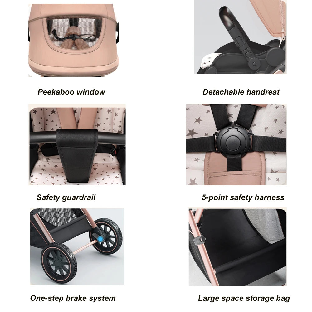 Convertible Baby Stroller
