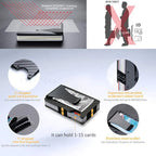Minimalist RFID Wallet with Money Clip