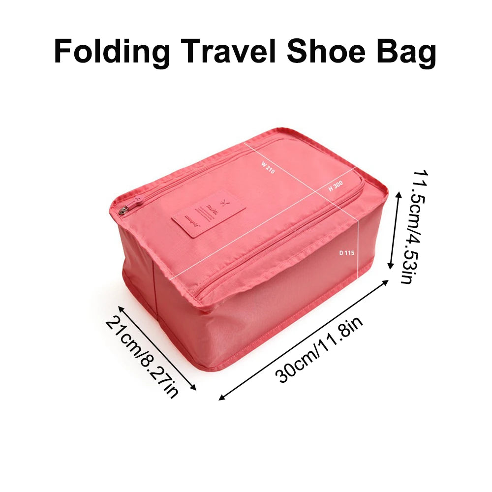 Foldable Travel Shoe Organizer