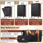 5PC Polycarbonate Luggage Set