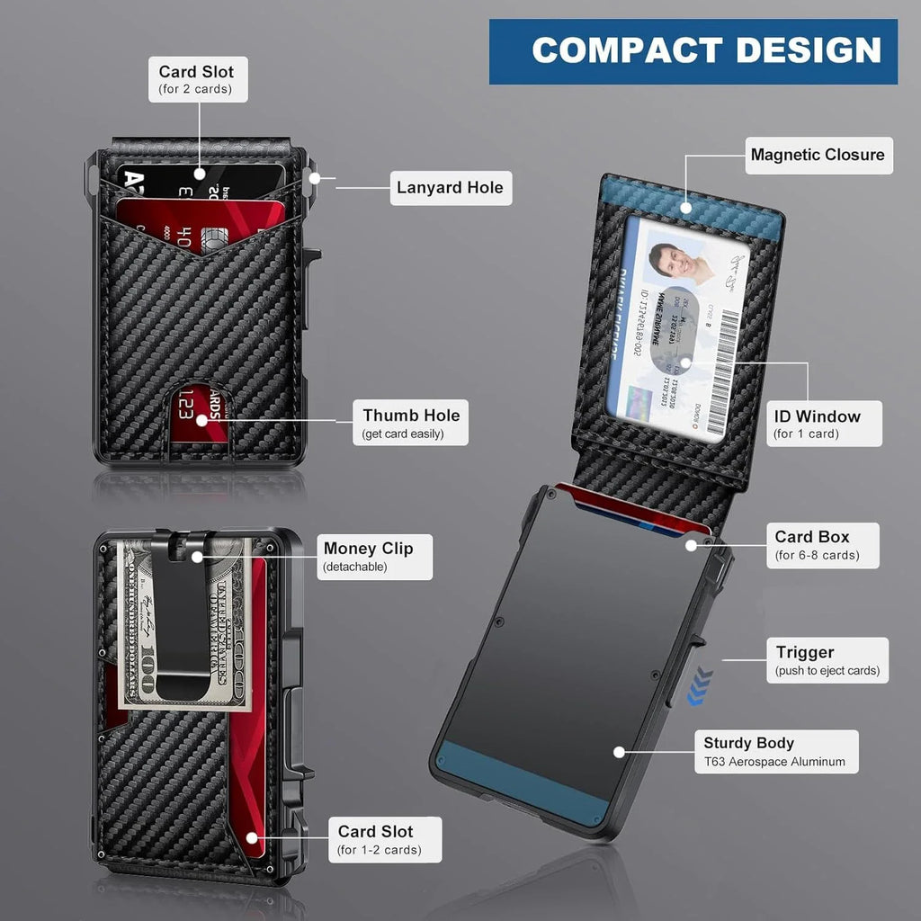 RFID Pop-Up Card Wallet
