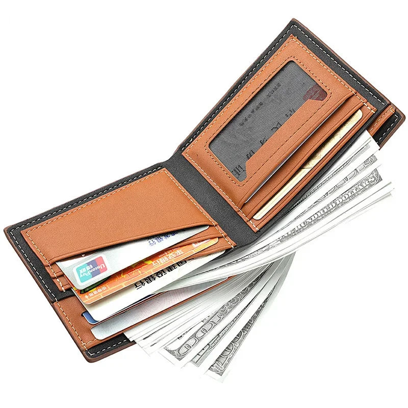 Men's Leather Card Holder Wallet