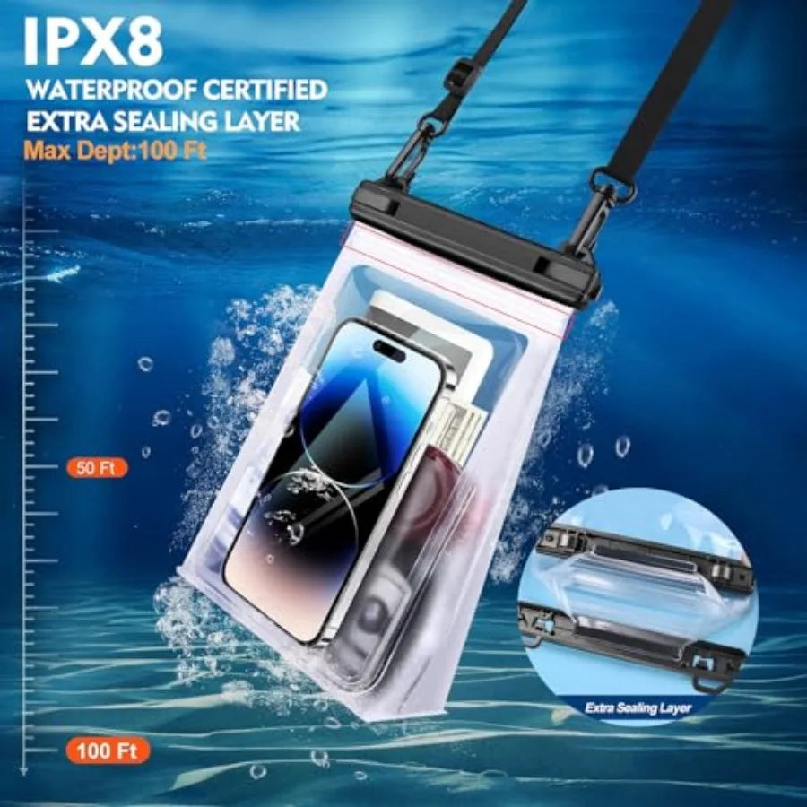 Large Waterproof Phone Pouch