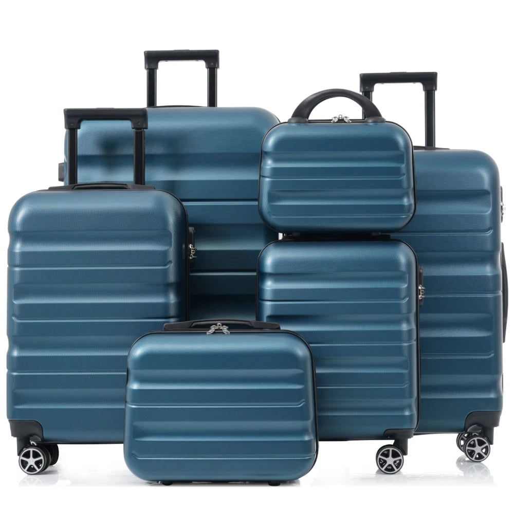 6PC ABS Hardshell Luggage Set