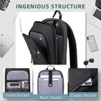 Anti-Theft Laptop Backpack 15.6"