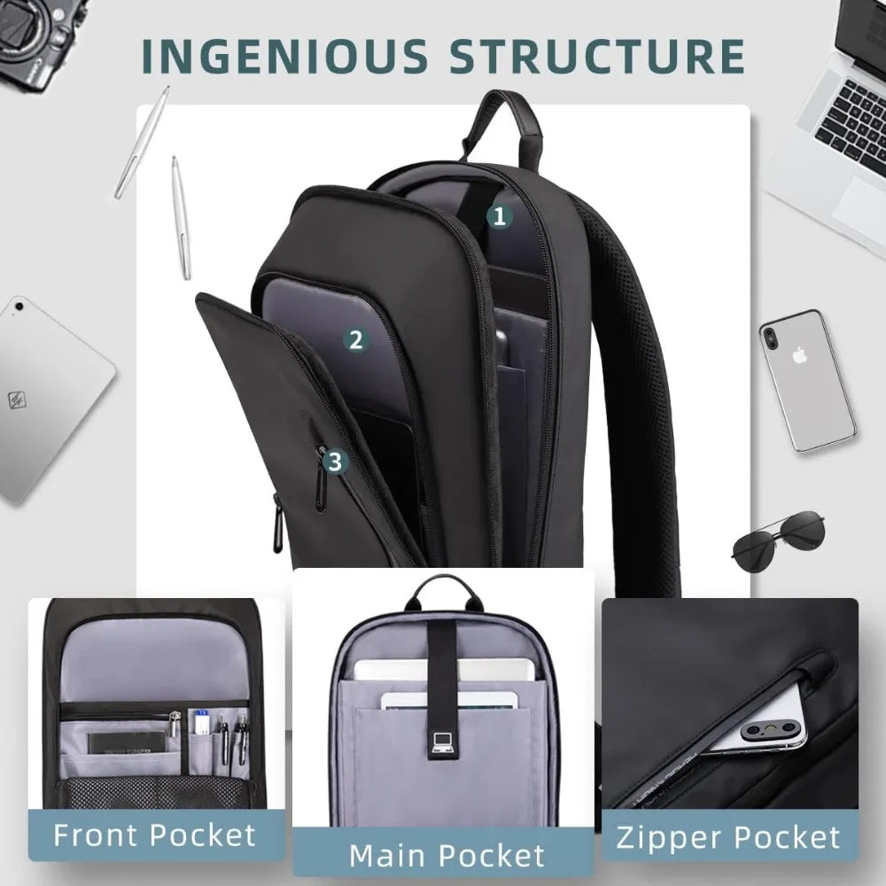 Anti-Theft Laptop Backpack 15.6"