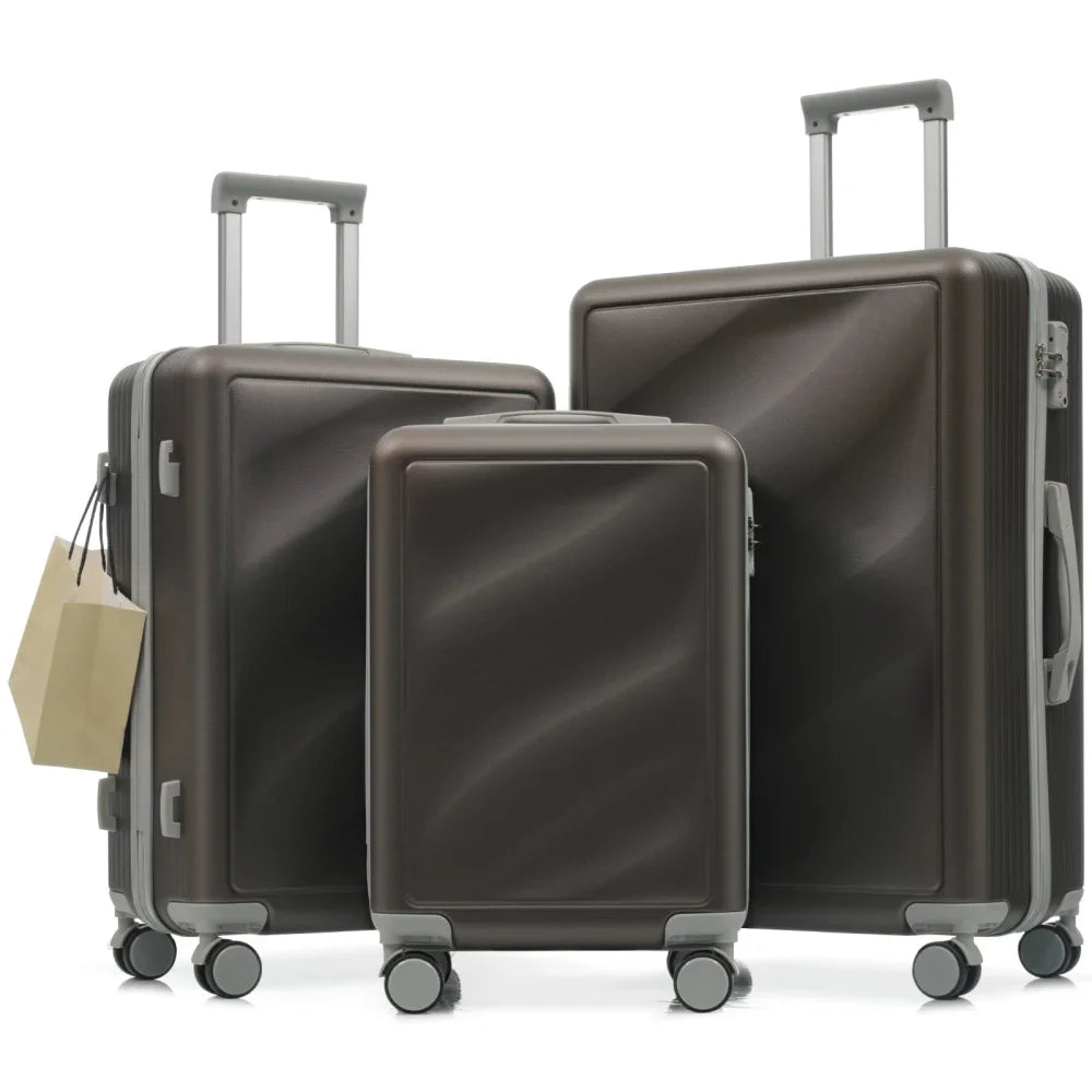 3PC ABS Spinner Luggage Set