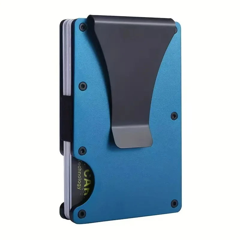 Minimalist RFID Wallet with Money Clip